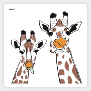 Giraffe Sticker